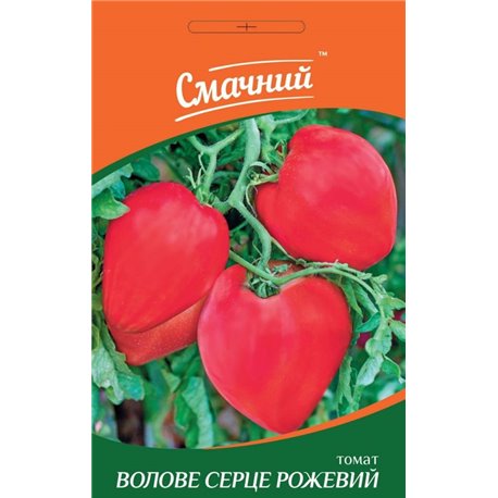 Семена томата бычье сердце розовое (Смачний)