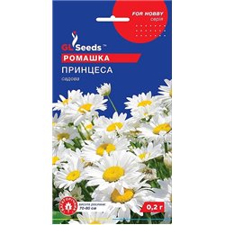 Насіння ромашки садової Принцеса 0,2 гр.