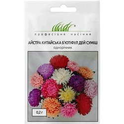 Семена астры Бютифул Дей смесь 0,2 гр