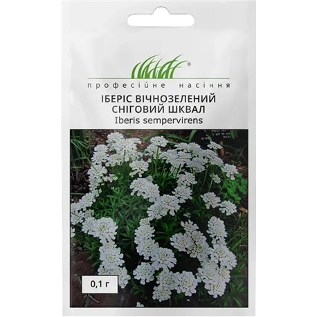 Насіння іберіс вічнозелений Сніговий шквал 0,1 гр.
