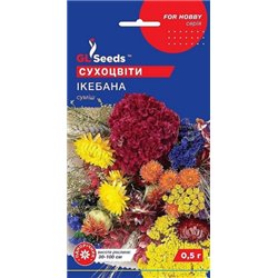Семена цветочная смесь Сухоцветы Икебана 0,5 гр.