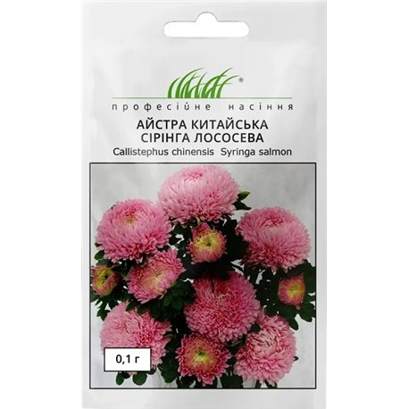 Семена астры Сиринга лососевая 0,1 гр.