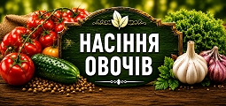 Насіння овочів