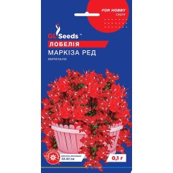 Насіння лобелії Маркiза ред ампельна 0,1 гр.