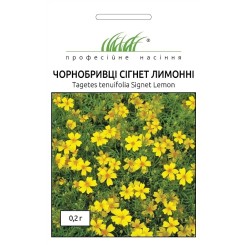 Семена бархатцев мелкоцветные Сигнет лимонный 0,2 гр.