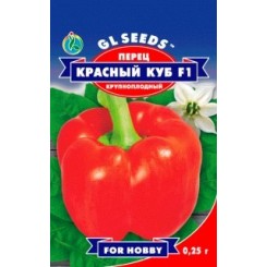 Семена перца сладкого Красный куб F1 0,25 гр.