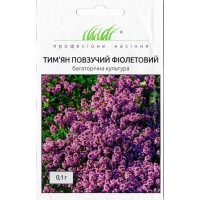 Насіння Тим'ян (чебрець) повзучий фіолетовий 0,1гр.