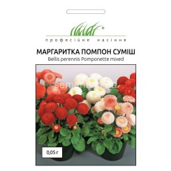 Семена маргаритки Помпон смесь 0,05 гр.