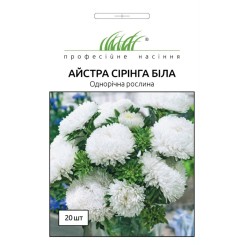 Семена астры Сиринга белая 0,1 гр.